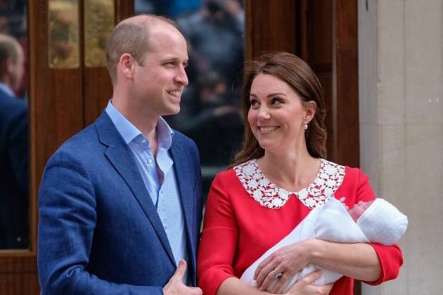 Príncipe William, Kate Middleton e o novo filho do casal - Reprodução/Instagram/kensingtonroyal