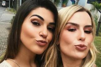 Vivian Amorim e Fernanda Keulla Vivian Amorim e Fernanda Keulla - Reprodução/Instagram
