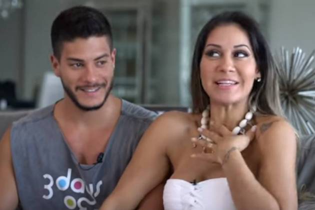 Arthur Aguiar e Mayra Cardi revelam o sexo do bebê Arthur Aguiar e Mayra Cardi revelam o sexo do bebê/Youtube