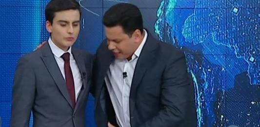 Dudu Camargo e Marcão do Povo - Reprodução/SBT