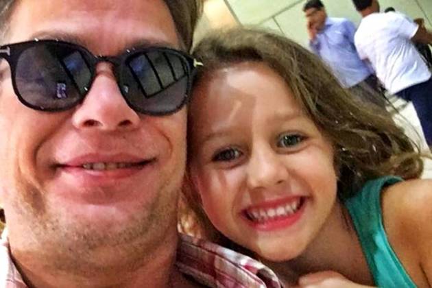 Fabio Assunção com a filha/Instagram