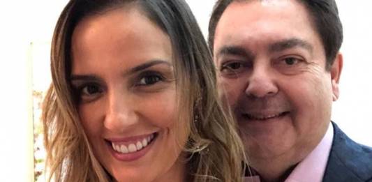 Faustão e a mulher Luciana/Instagram