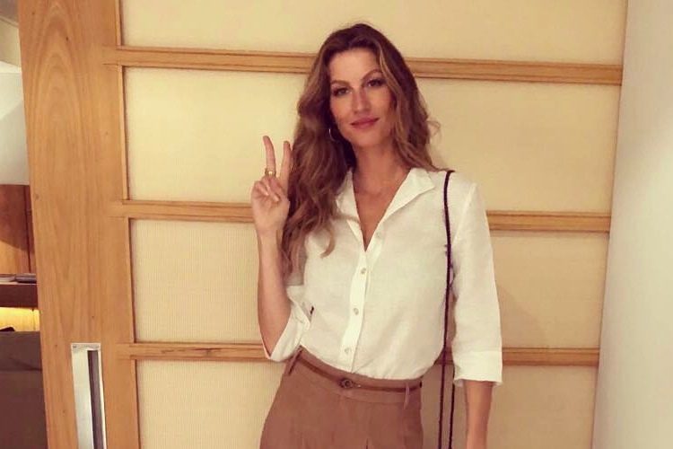 Gisele Bündchen se pronuncia sobre polêmica em aeroporto