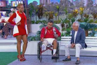 Humorista de Cadeira de Rodas - Divulgação/SBT