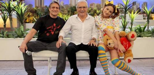 Marcelo Nóbrega, Carlos Alberto de Nóbrega e Dalila Nóbrega - Lourival Ribeiro/SBT