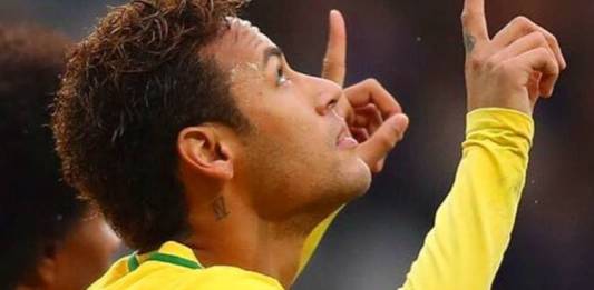 Neymar comemora/Instagram