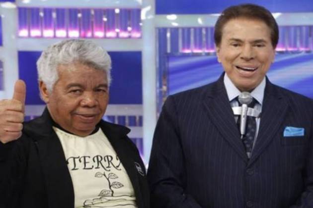 Roque e Silvio Santos/SBT