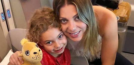 Sheila Mello com a filha/Instagram