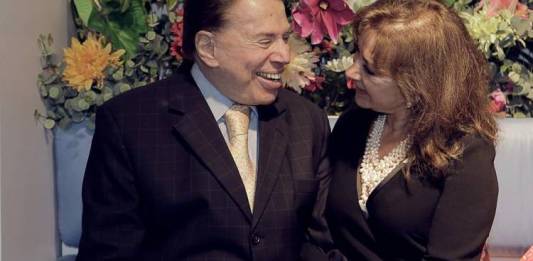 Silvio Santos e Iris Abravanel - Leticia Godoy/MIS/Divulgação