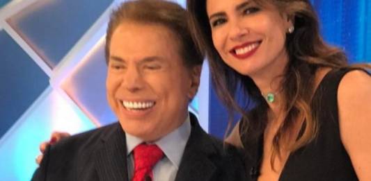 Silvio Santos e Luciana Gimenez - Divulgação