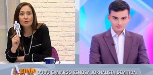 Sonia Abrão e Dudu Camargo - Reprodução/RedeTV