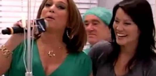 Susana Vieira e Geovanna Tominaga - Reprodução/TV Globo