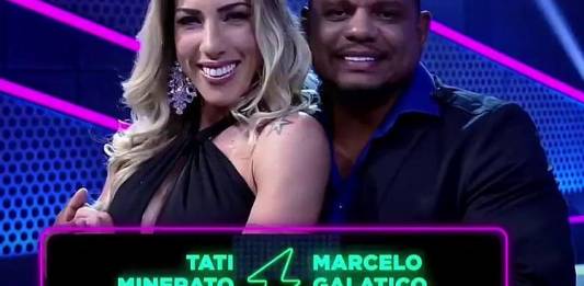 Tati Minerato e Marcelo Galatico - Reprodução/Record TV