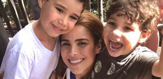 Wanessa com os filhos/Instagram