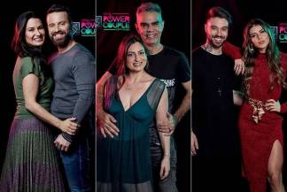 Letícia e Marlon , Tatí e Nizo, Thaís e Douglas - Power Couple
