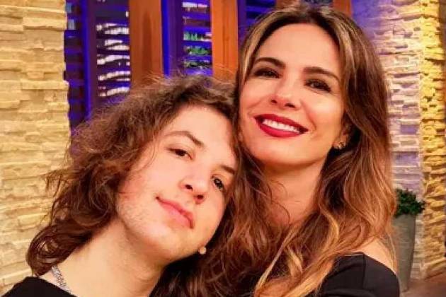 Lucas Jagger e Luciana Gimenez - Divulgação/RedeTV!