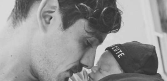 Rafael Cardoso e o filho Valentim - Reprodução/Instagram