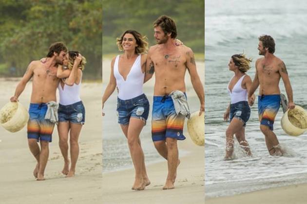 Segundo Sol - O reencontro de Luzia e Miguel (Globo / João Cotta)