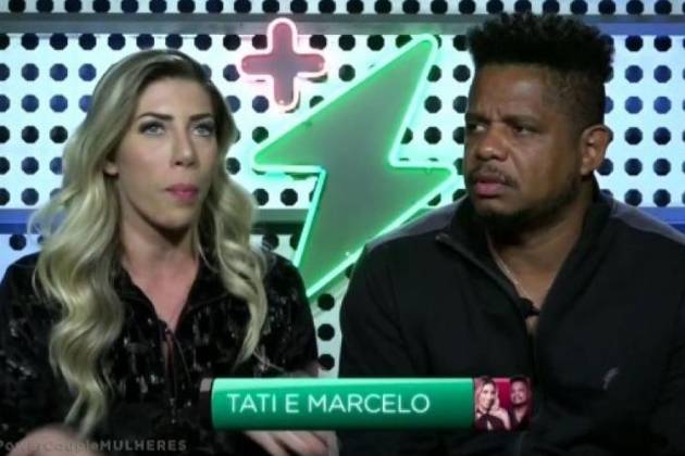 Tati Minerato e Marcelo Galatico - Reprodução/Record TV