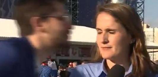 Tentativa de assédio - Reprodução/TV Globo