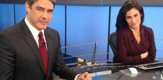 William Bonner e Renata Vaconcellos - Reprodução/Instagram