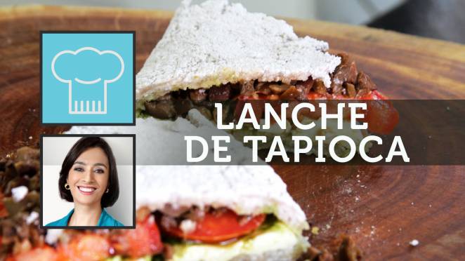 Catia Fonseca: Receita de Lanche com Tapioca Catia Fonseca: Receita de Lanche com Tapioca