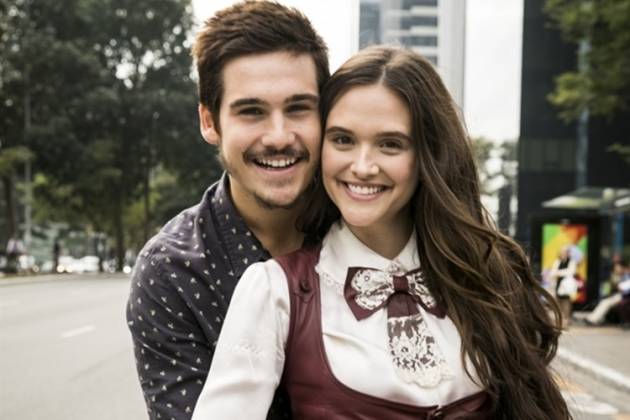 Nicola Prattes e Juliana Paiva - João Miguel Júnior/TV Globo