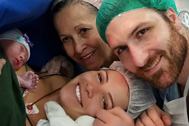 Renata Del Bianco Renata Del Bianco após o parto - Reprodução/Instagram