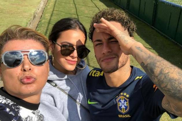 David Brazil, Bruna Marquezine e Neymar - Reprodução/Instagram