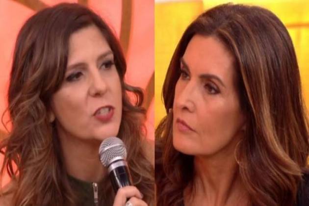 Georgiana Góes e Fátima Bernardes (Reprodução/TV Globo)