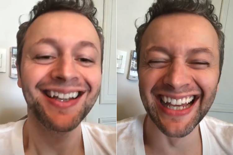 Marido De Sandy Se Diverte Com O Filho Imitando O Papai Veja O Video