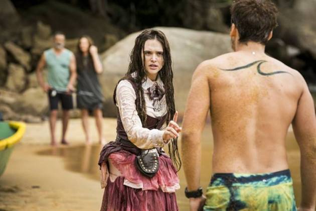 O Tempo não Para - Samuca e Marocas (Globo/João Miguel Júnior)