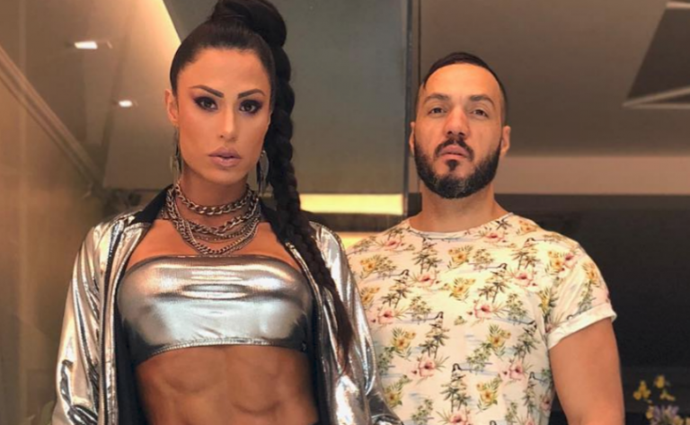 Gracyanne Barbosa ‘briga’ com Belo e dirige carro sem roupa