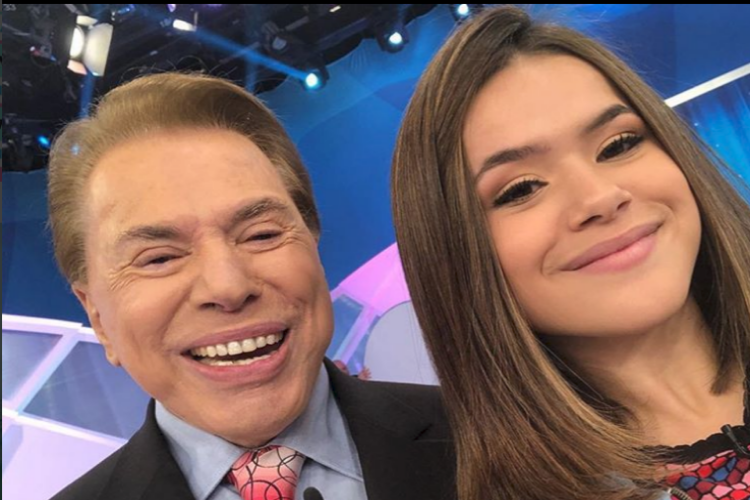 Maisa dá opinião sobre novo visual de Silvio Santos