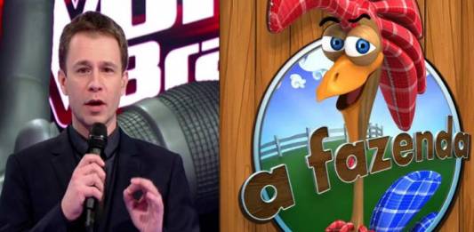 The Voice e A Fazenda/Reprodução Globo e Record