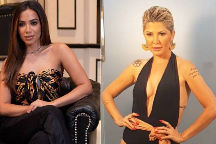 Antonia Fontenelle alfineta Anitta após cantora aderir à campanha contra Bolsonaro