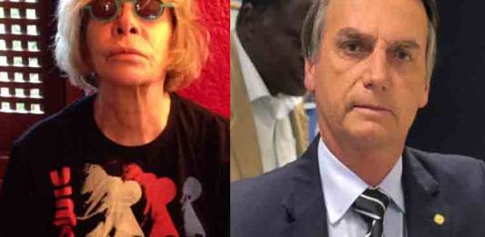 Rita Lee e Jair Bolsonaro - Reprodução/Instagram