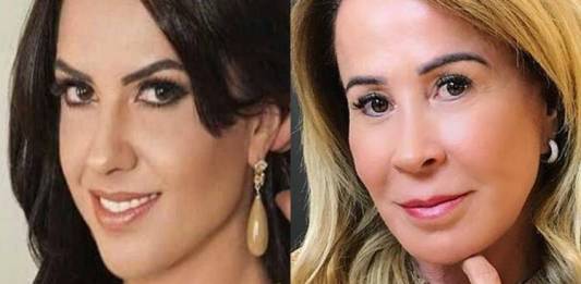 Graciele Lacerda e Zilu - Montagem/Área VIP