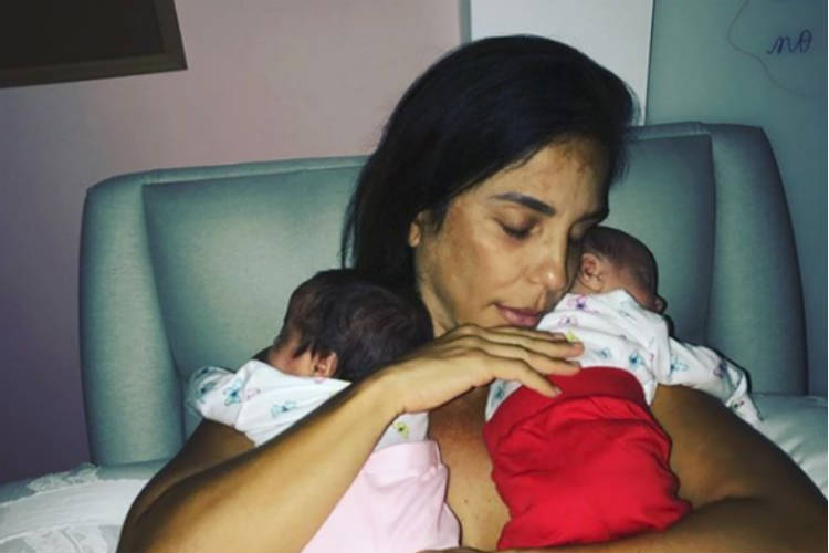 Ivete Sangalo e as filhas, Marina e Helena/Instagram