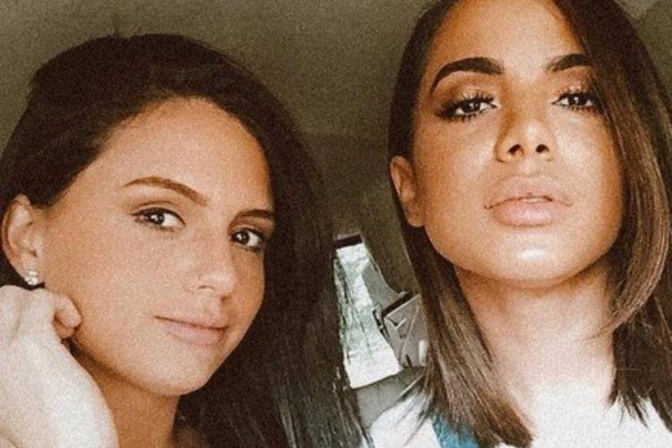 Grávida, cunhada de Anitta faz sucesso na internet