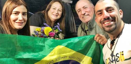 Kaysar com a familia/Instagram