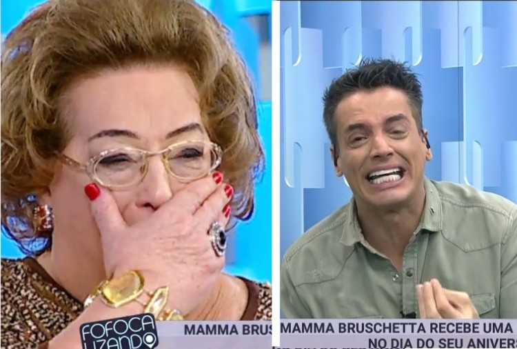 Leo Dias vai aos prantos ao vivo, no ‘Fofocalizando’