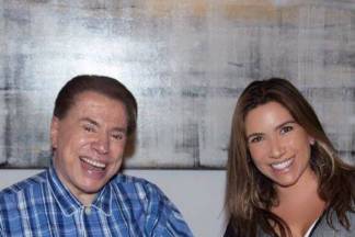 Silvio Santos e Patrícia Abravanel/Instagram