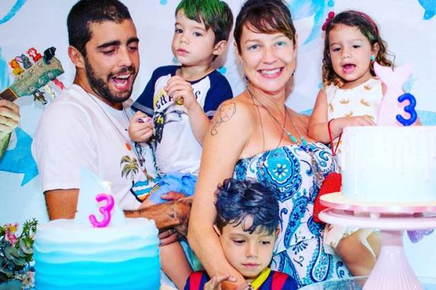 Pedro Scooby e Luana Piovani com os filhos (Instagram/Foto:janelopesfotografia)