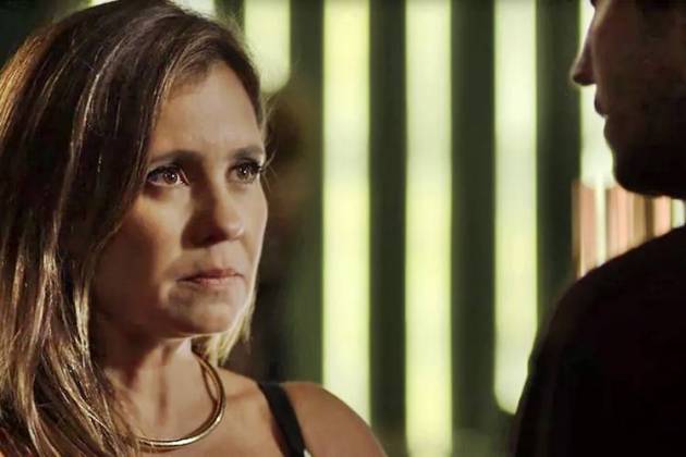 Segundo Sol - Laureta conversa com Remy Segundo Sol - Laureta conversa com Remy (Reprodução/TV Globo)