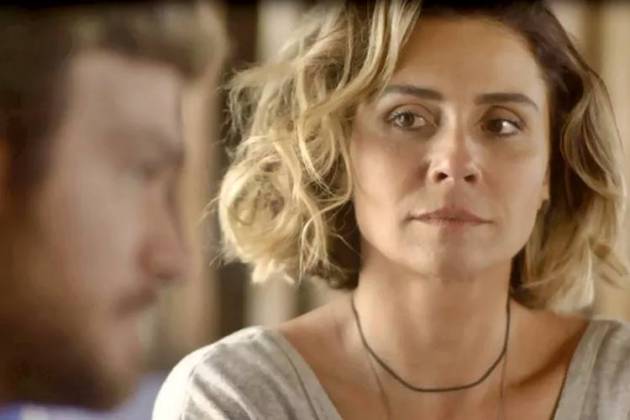 Segundo Sol - Luzia faz revelação para Beto (Reprodução/TV Globo)