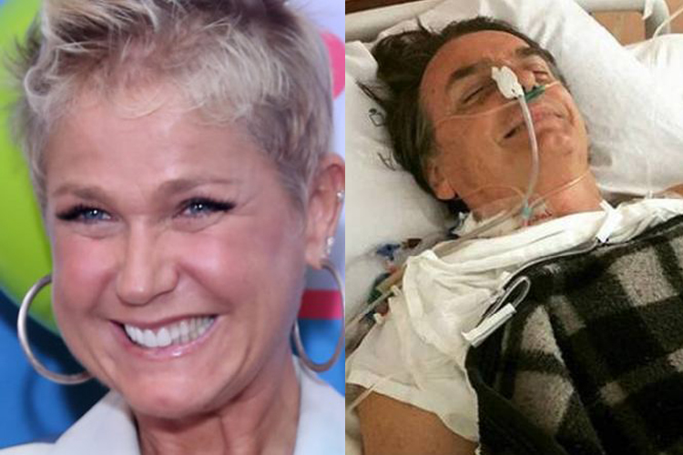 Xuxa Meneghel e Jair Bolsonaro - Foto/Reprodução
