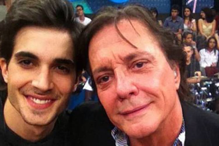 Fiuk e o pai, Fábio Jr - Reprodução/Rede Globo