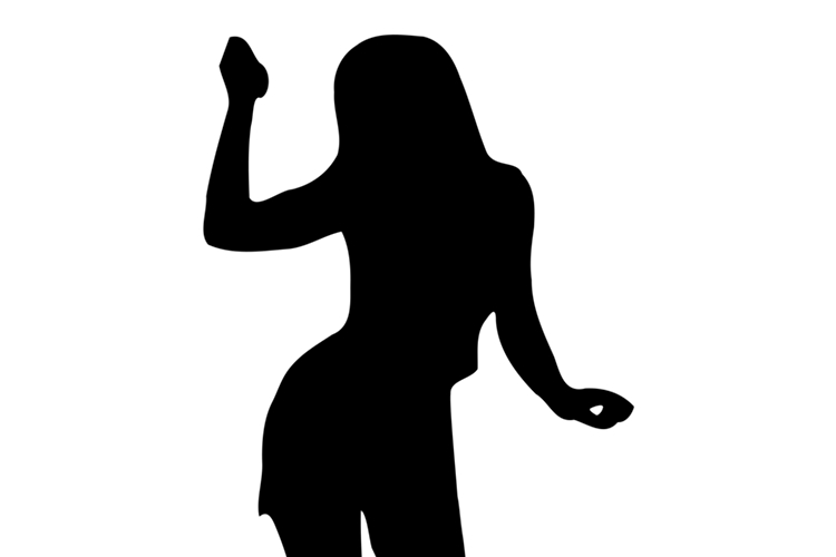 Silhueta - Mulher corpo