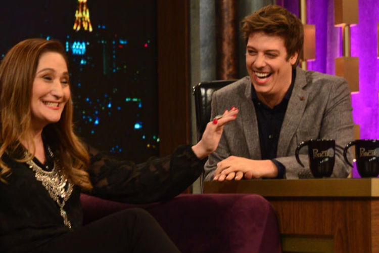 No Programa do Porchat, Sonia Abrão abre o jogo sobre briga com Raul Gil e diz que foi exposta – Assista!